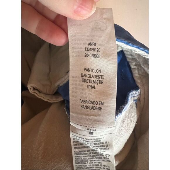 Abercrombie Fitch Mens Pants Blue Size 33W by 32L - Picture 8 of 10